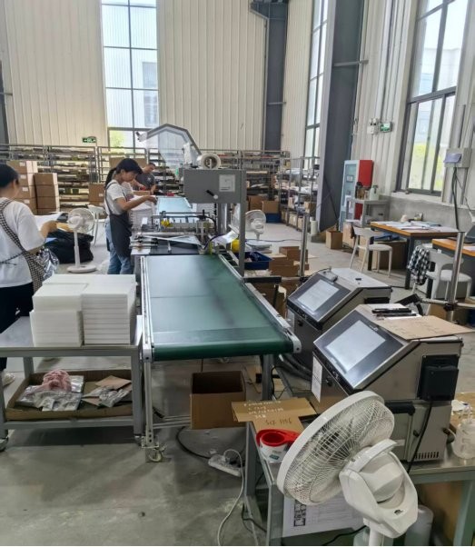 Filter production line